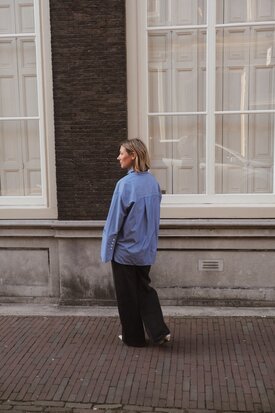 Margaux Lonnberg Holly nave stripes blouse 