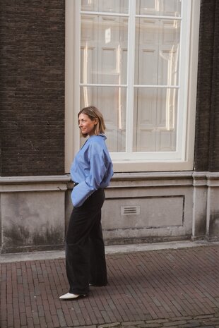 Margaux Lonnberg Holly nave stripes blouse 
