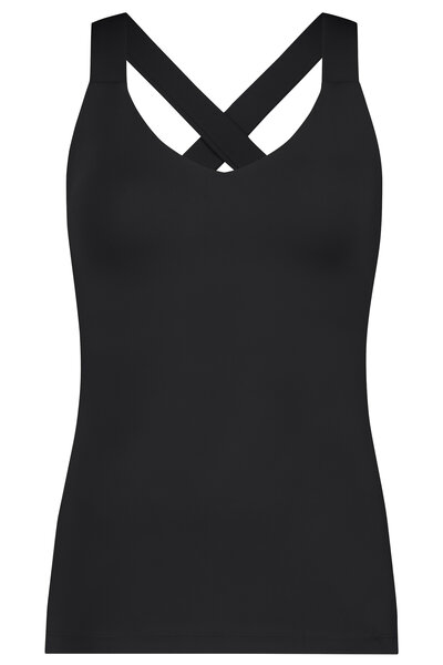 House of Gravity Signature Tanktop with bra Zwart