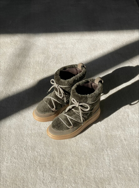 Ivylee Lacey boots green