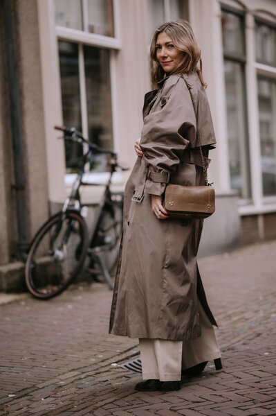 Gestuz Sarga trenchcoat