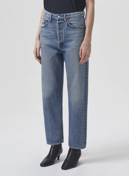 Agolde 90&#039;s Crop mid rise loose straight Hook