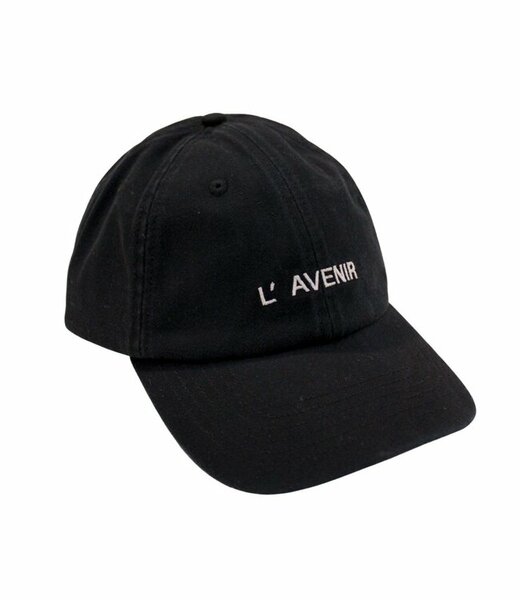 Club L&#039; avenir Amor black logo cap