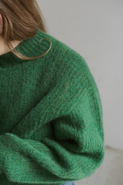 American Vintage East jumper Grass Melange