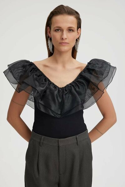 Gestuz Mist frill top