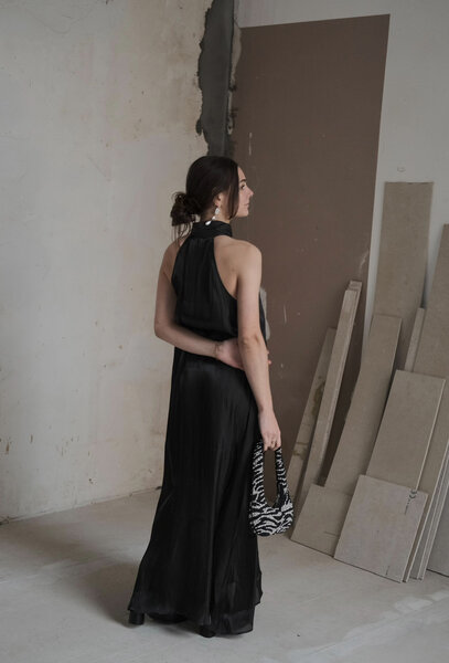 Gestuz yalia long dress