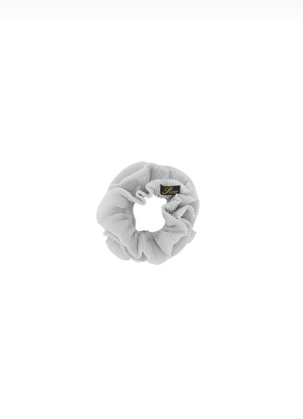 Pico scrunchie zilver
