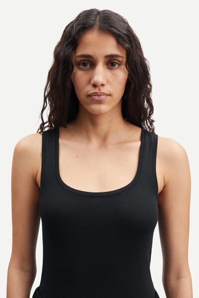  Samsoe Samsoe Sue Solid top zwart