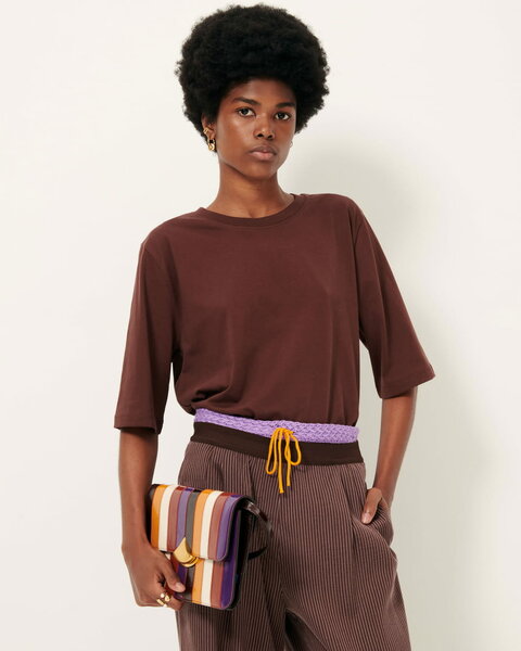 Sessun Serge Moka shirt 