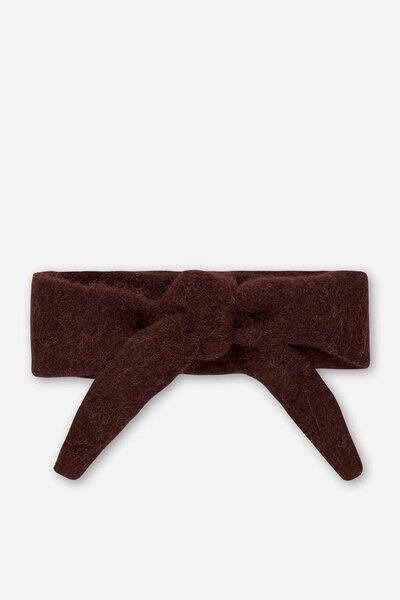  Samsoe Samsoe Sanor diamond scarf - black coffee