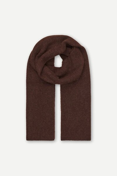  Samsoe Samsoe nor X scarf - black coffee