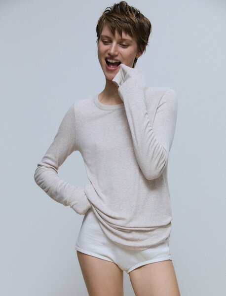 Neeve The Georgia long sleeve - Beige