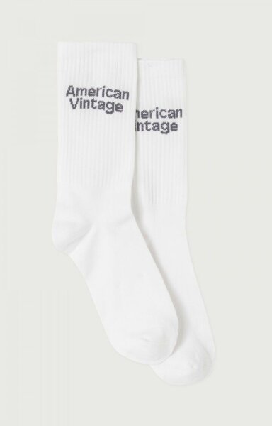 American Vintage Cly sock - white