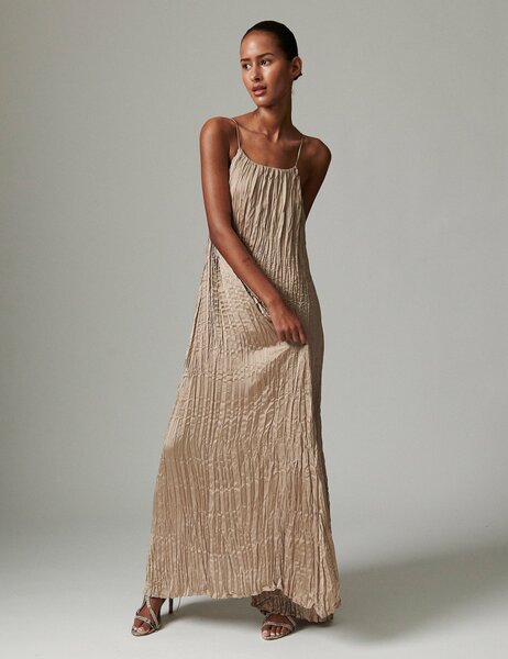 DAY Tyrice - crinkled surface dress