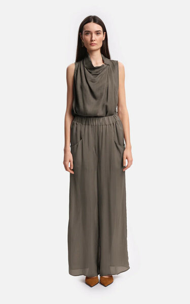 Margaux Lonnberg Ned pants - Khaki Stripes