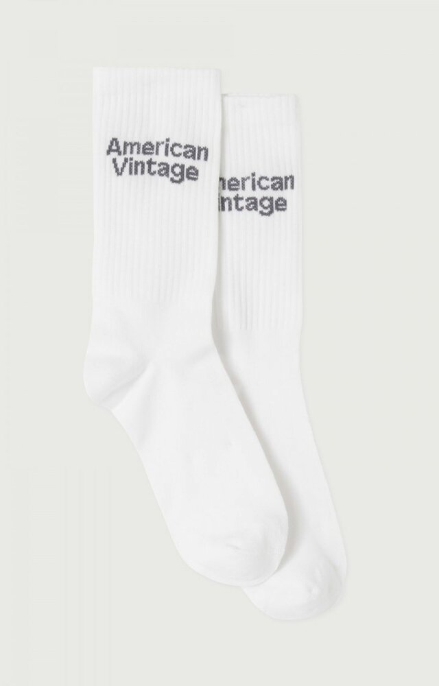 American Vintage Cly sock - White