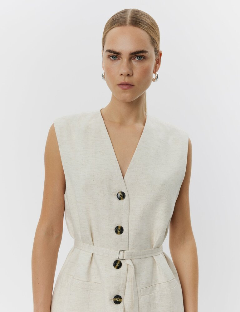 DAY Palmer vest summer tweed