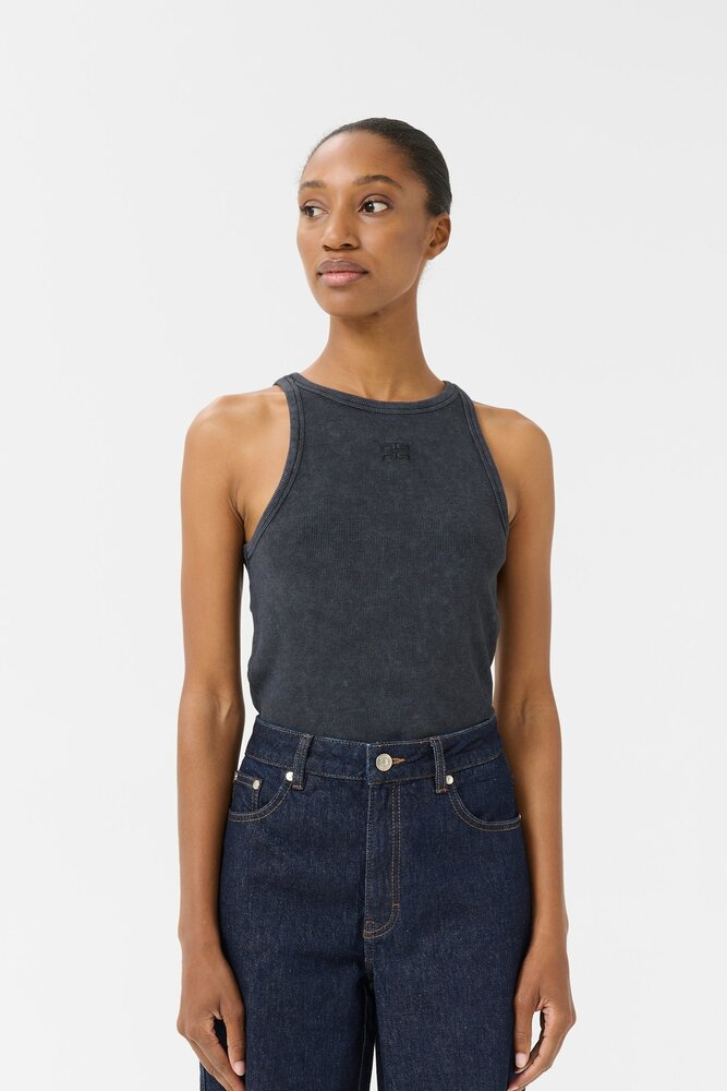 Gestuz Drew top Grey Washed