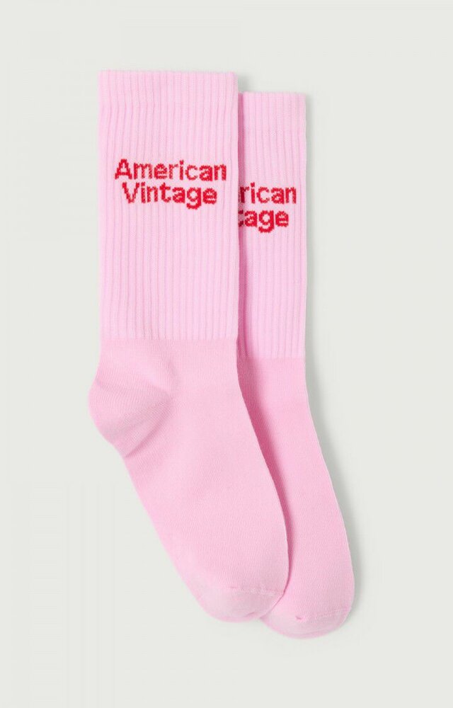 American Vintage Cly sock - Pink