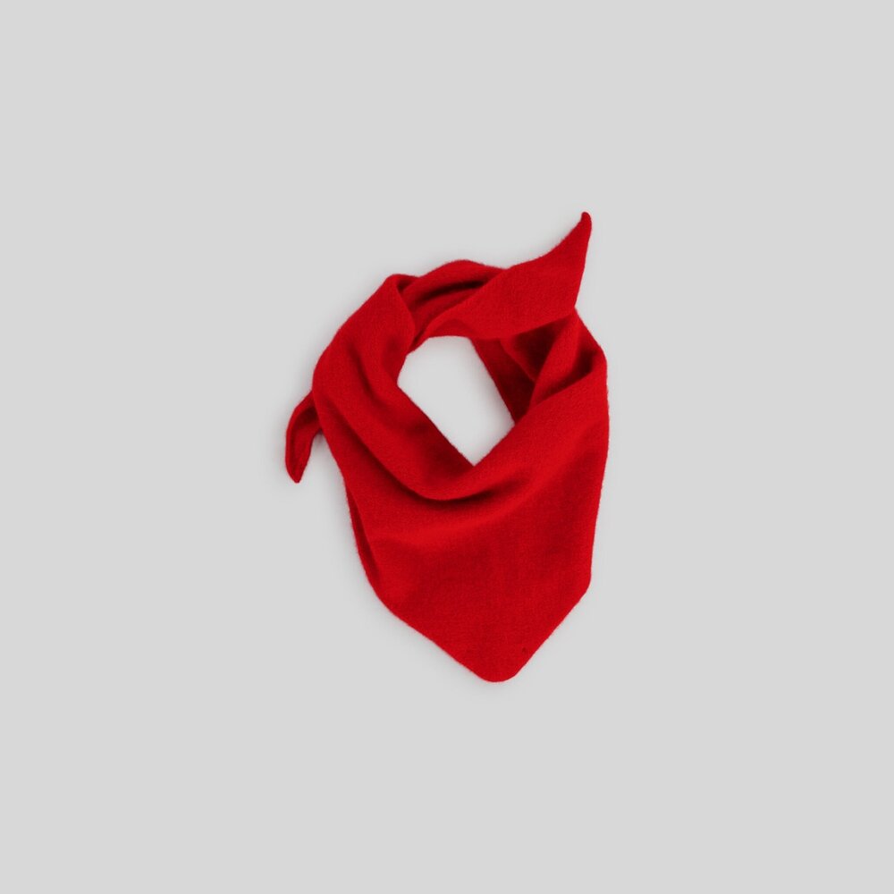 Le Bonnet bandana - crimson