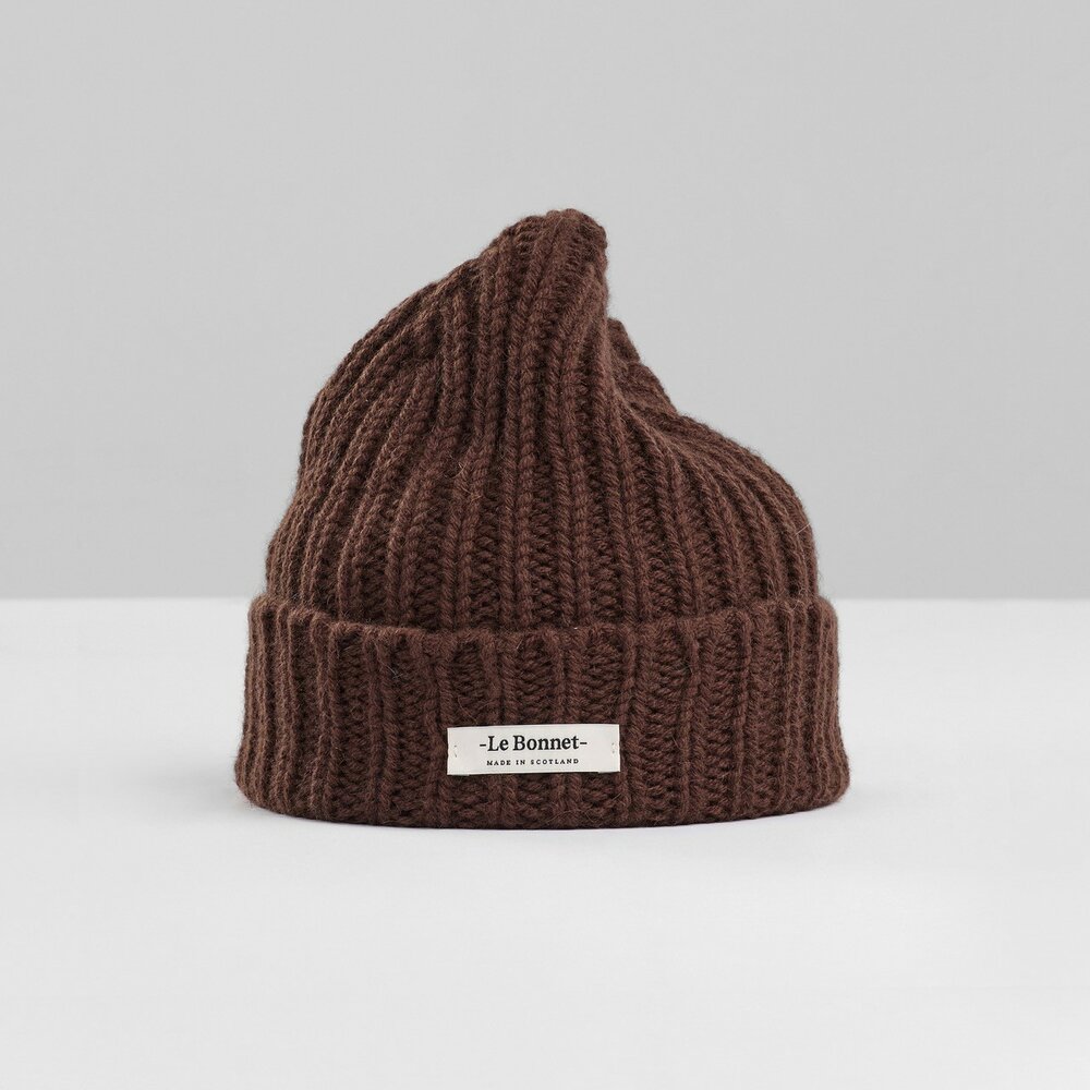 Le Bonnet logo beanie - gingerbread