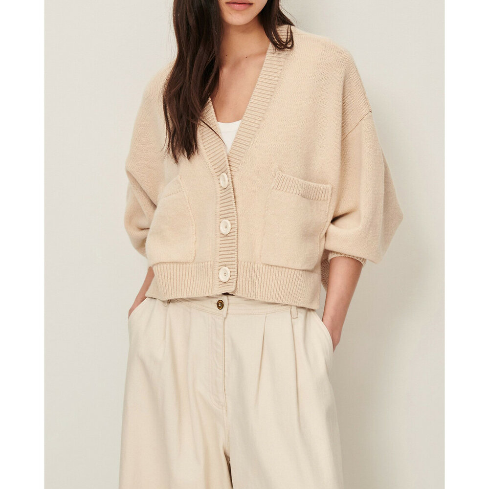 Sessun Rossato cropped cardigan