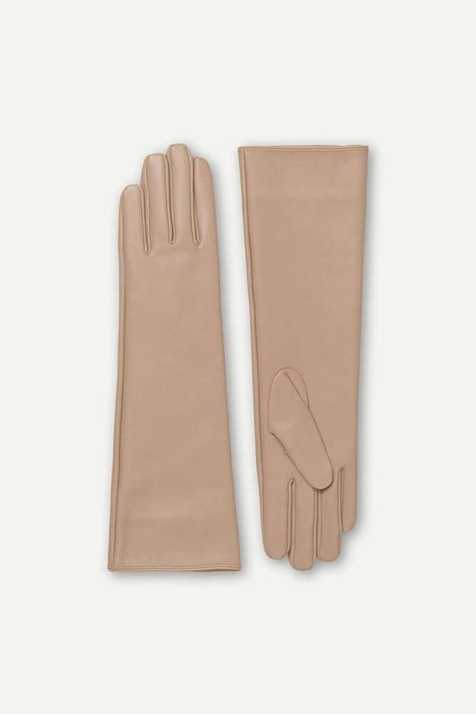  Samsoe Samsoe Sapolette long gloves - beige