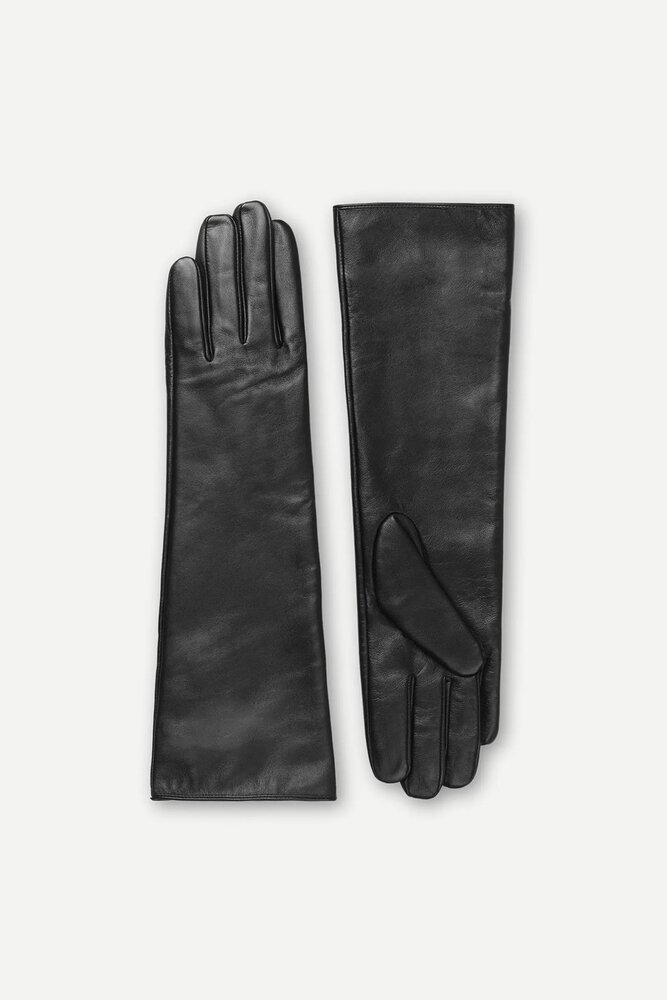  Samsoe Samsoe Sapolette long gloves - black