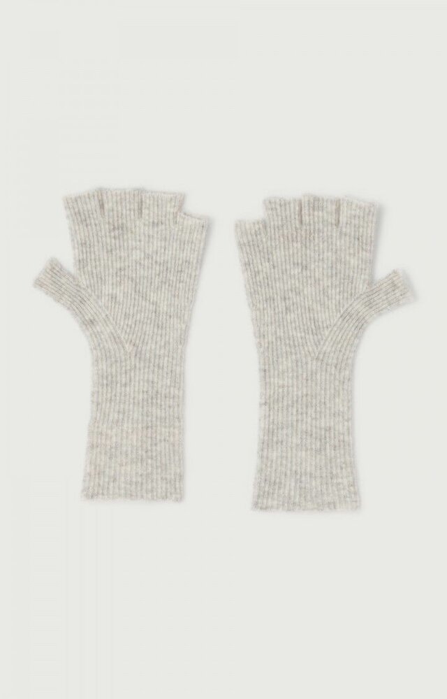 American Vintage mittens Rax - heather grey