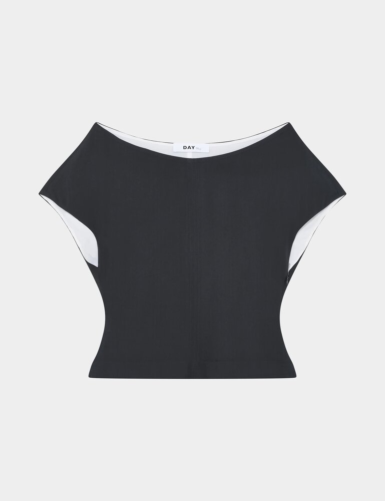DAY Lester Matte Crepe top 