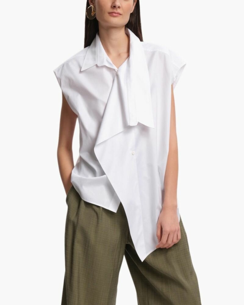 Margaux Lonnberg Swann blouse - White