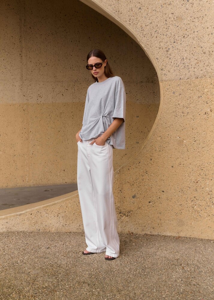 Club L'avenir Malina'CL tee - grey melee