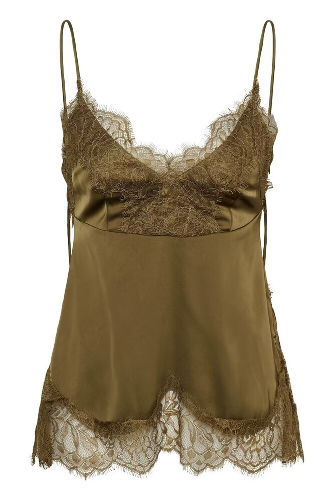 Gestuz Lalou top - Military Olive